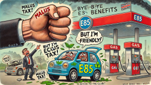 E85-fordon får en smäll på fingrarna