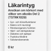 Läkarintyg – Ansökan om körkort med villkor om alkolås (TSTRK1029)
